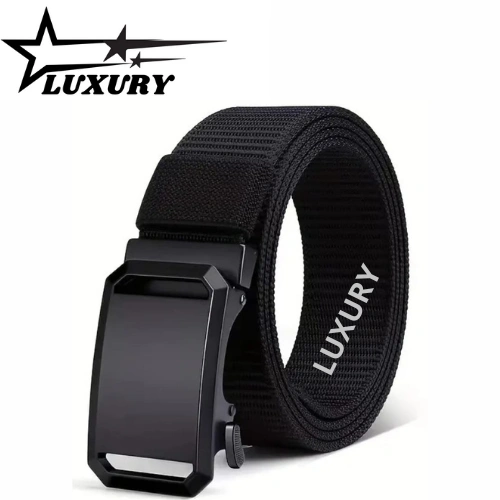 BEST SELLER SABUK MEWAH fashion korea ikat pinggang nilon kanvas besi pria Import belt canvas automatic trendy HARGA TERJANGKAU