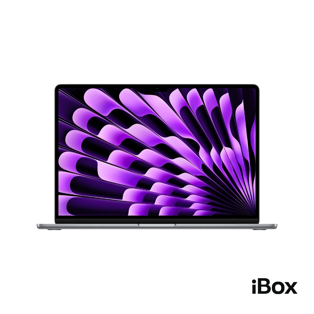 Apple MacBook Air (15.3 inci, M3, 2024) 8C CPU, 10C GPU, 8GB, 512GB, Space Grey