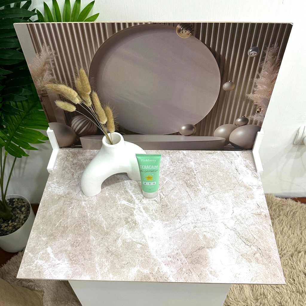Alas Foto Lipat Motif Backdrop Wall Panel Background Minimalis Aesthetic Foto Produk 45 x 30 cm
