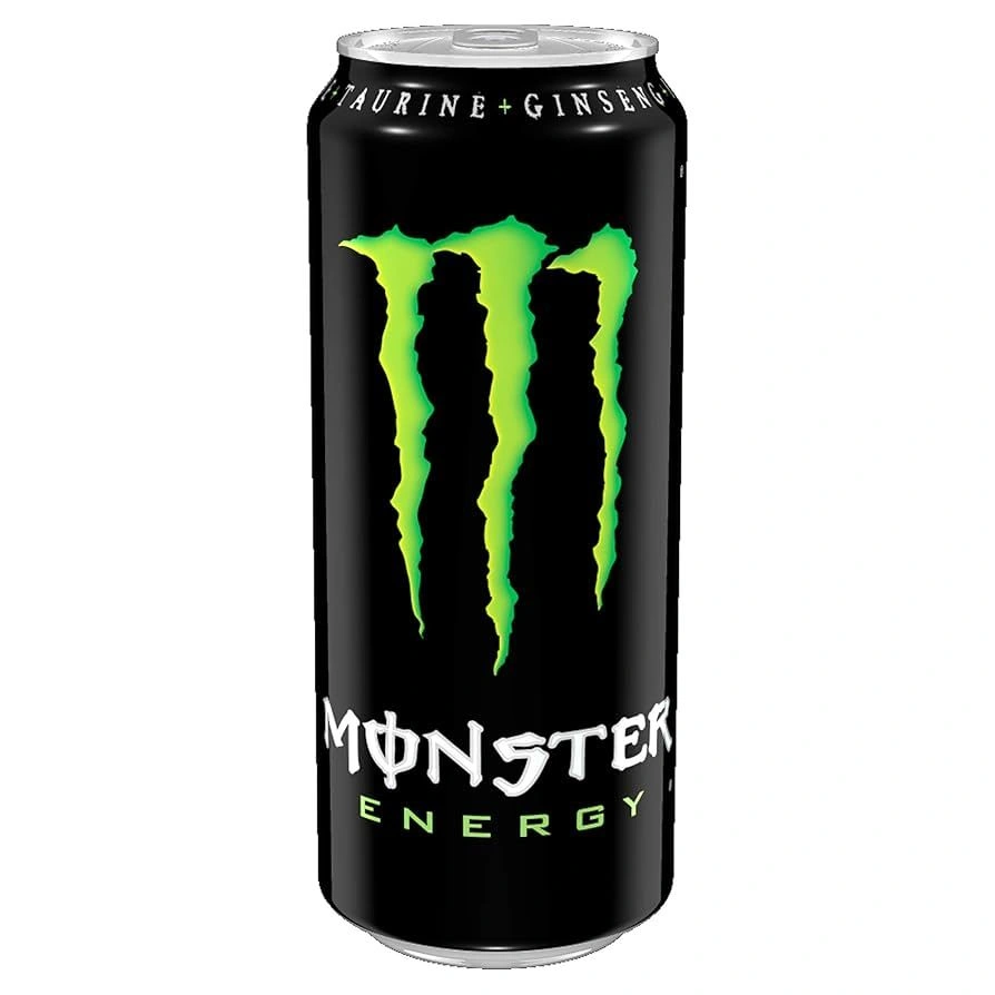 Monster Energy Drink 330ml - Minuman Energi Kaleng Hitam 330 ml