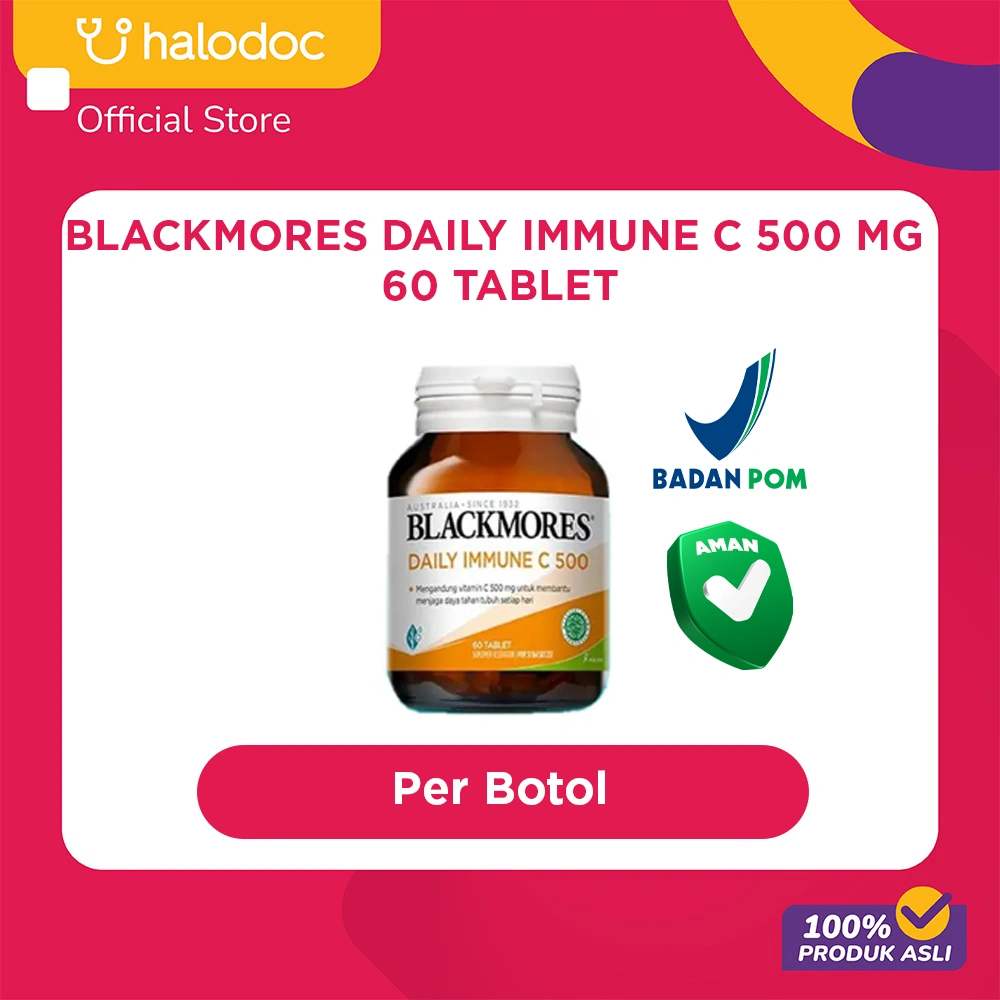 Blackmores Vitamin C/Daily Immune C 500 mg 60 Tablet