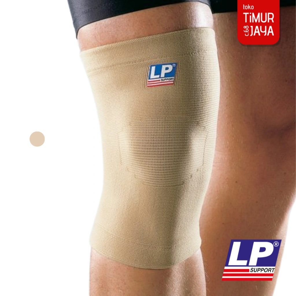 LP SUPPORT Elastic Knee Support / LP deker lutut elastis - LP 951 Tan/Krem
