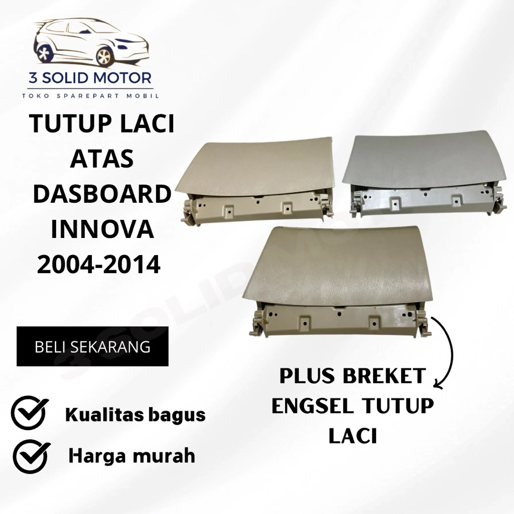 TUTUP LACI ATAS DASBOARD INNOVA 2004-2014 BEST SELLER TERMURAH