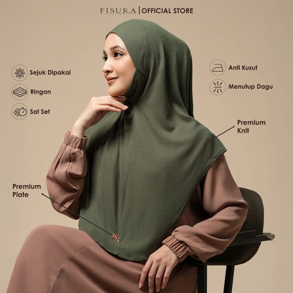Fisura Scarf Daily Khimar Knit Severa