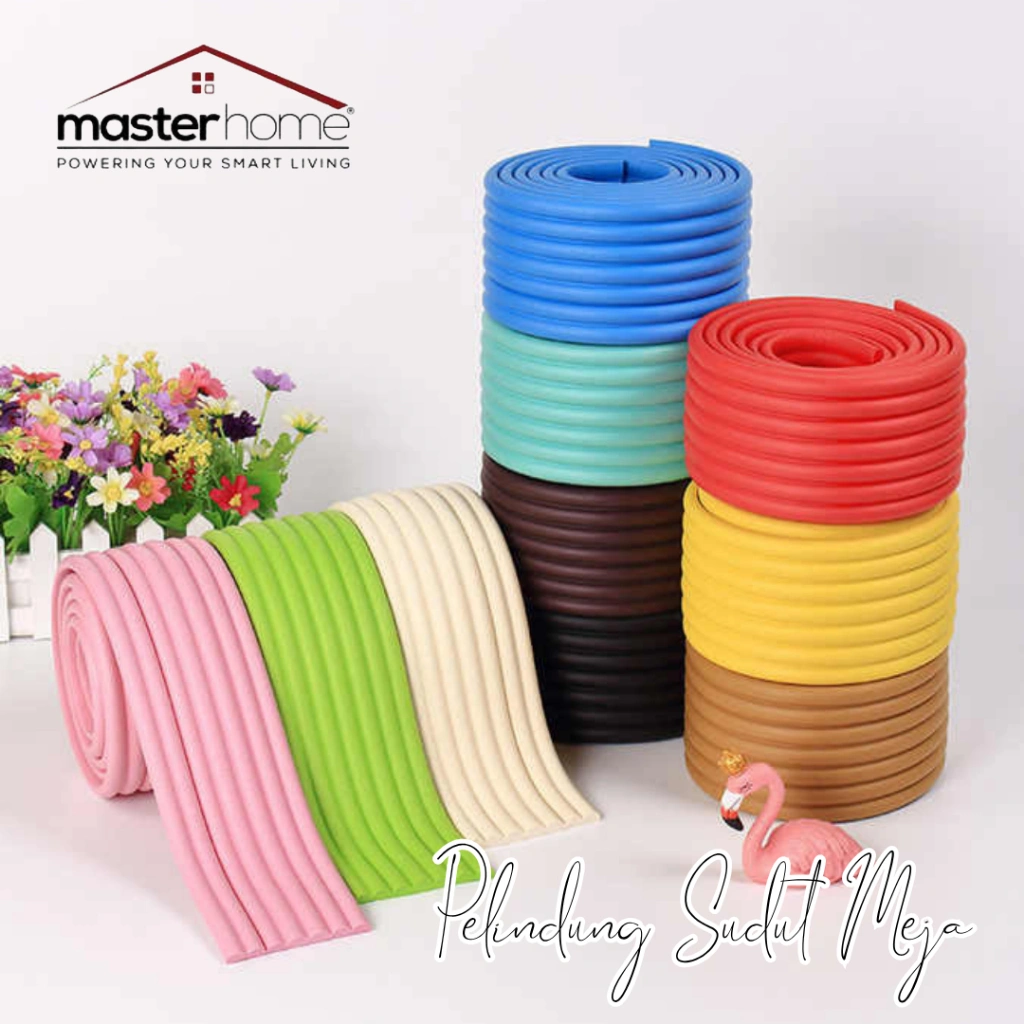 Masterhome Pelindung Sudut Meja 2 Meter | Pengaman Tepi Meja | Bumper Pinggiran Meja Bayi | Safety Table Edge | Corner Guard Protector