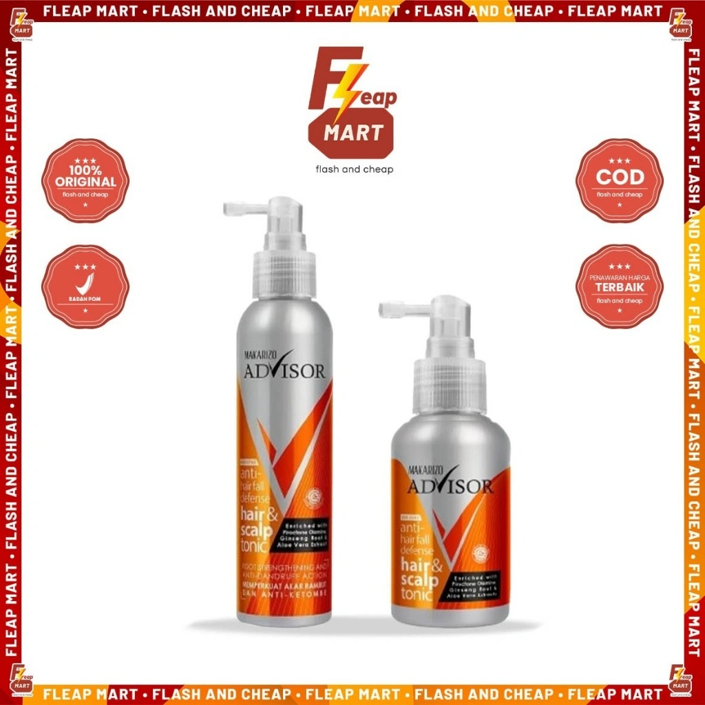 MAKARIZO Advisor Hair & Scalp Tonic Hair Defense 65 mL & 145 mL