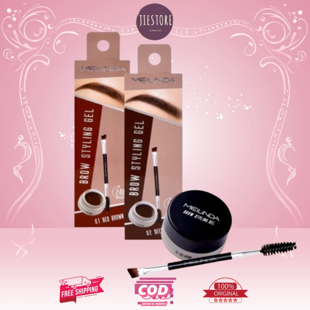 MEILINDA BROW STYLING GEL/ POMADE ALIS MEILINDA