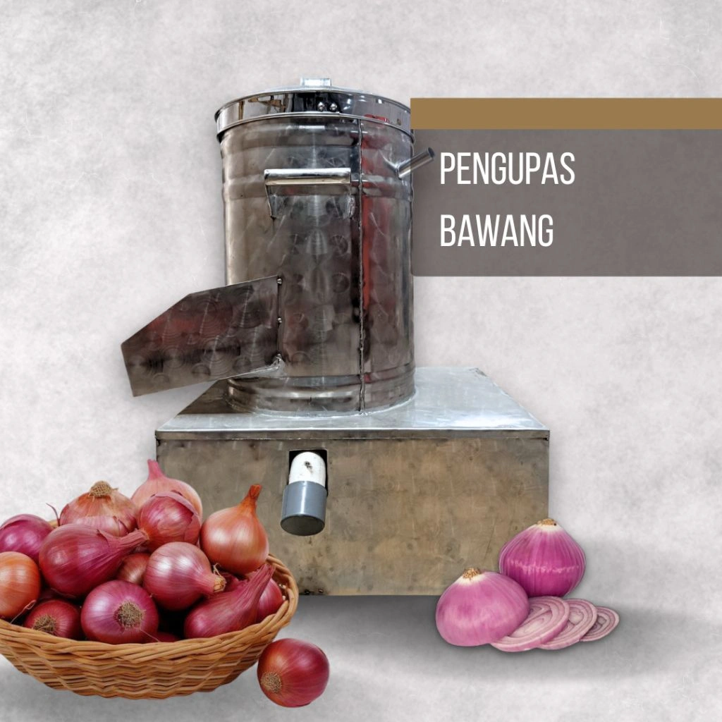 Mesin Pengupas Bawang Merah dan Pengupas Bawang Putih Kapasitas 3kg dan 5kg