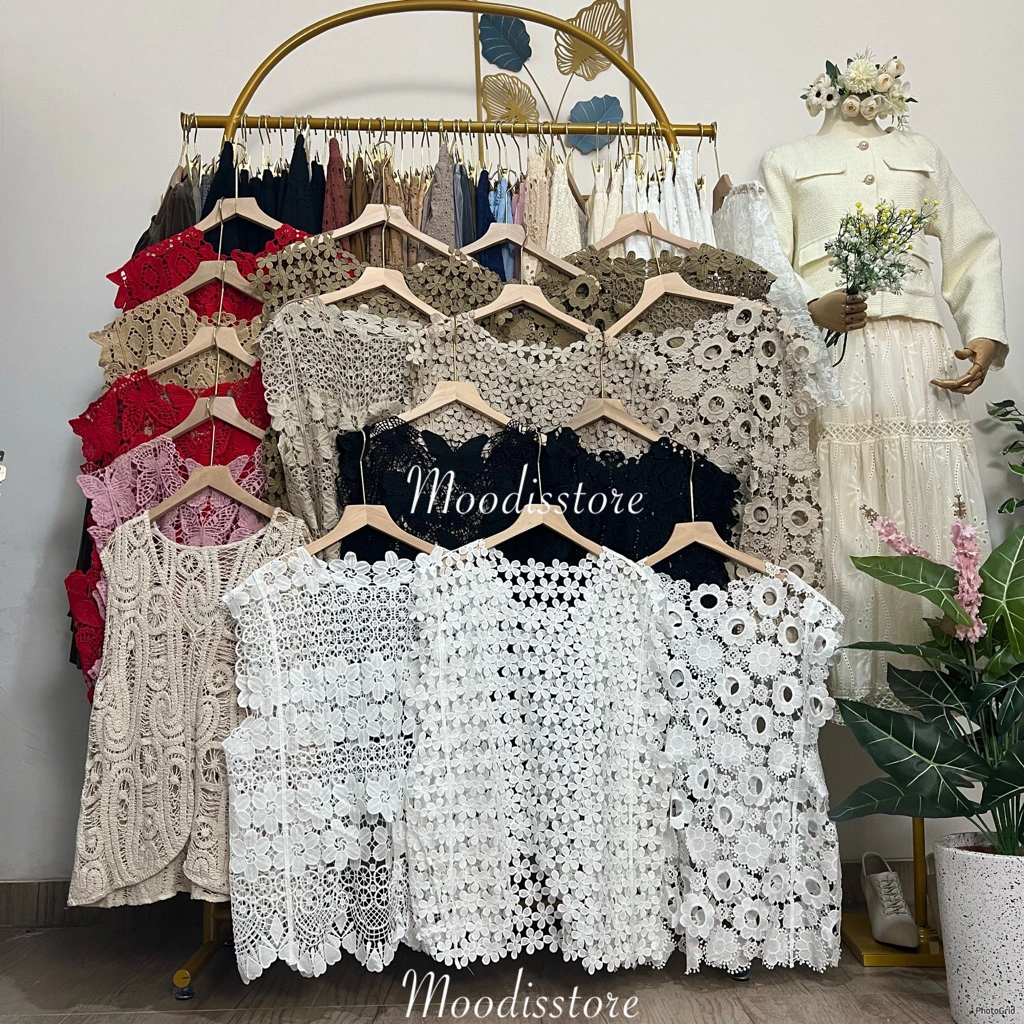 Moodis - Milli Embroidery Outer Vest Rompi Bordir