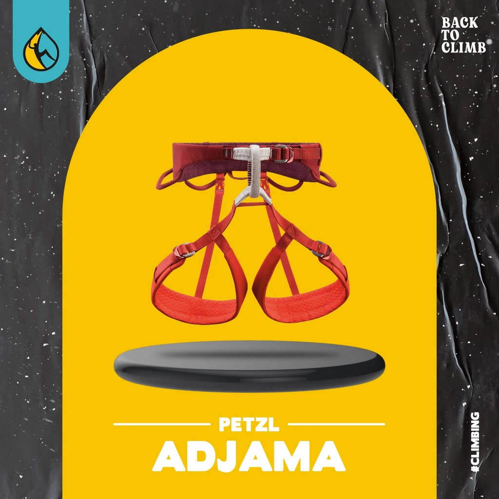 Harness Petzl Adjama Terbaru - Safety Panjat Tebing - Harnest Climbing