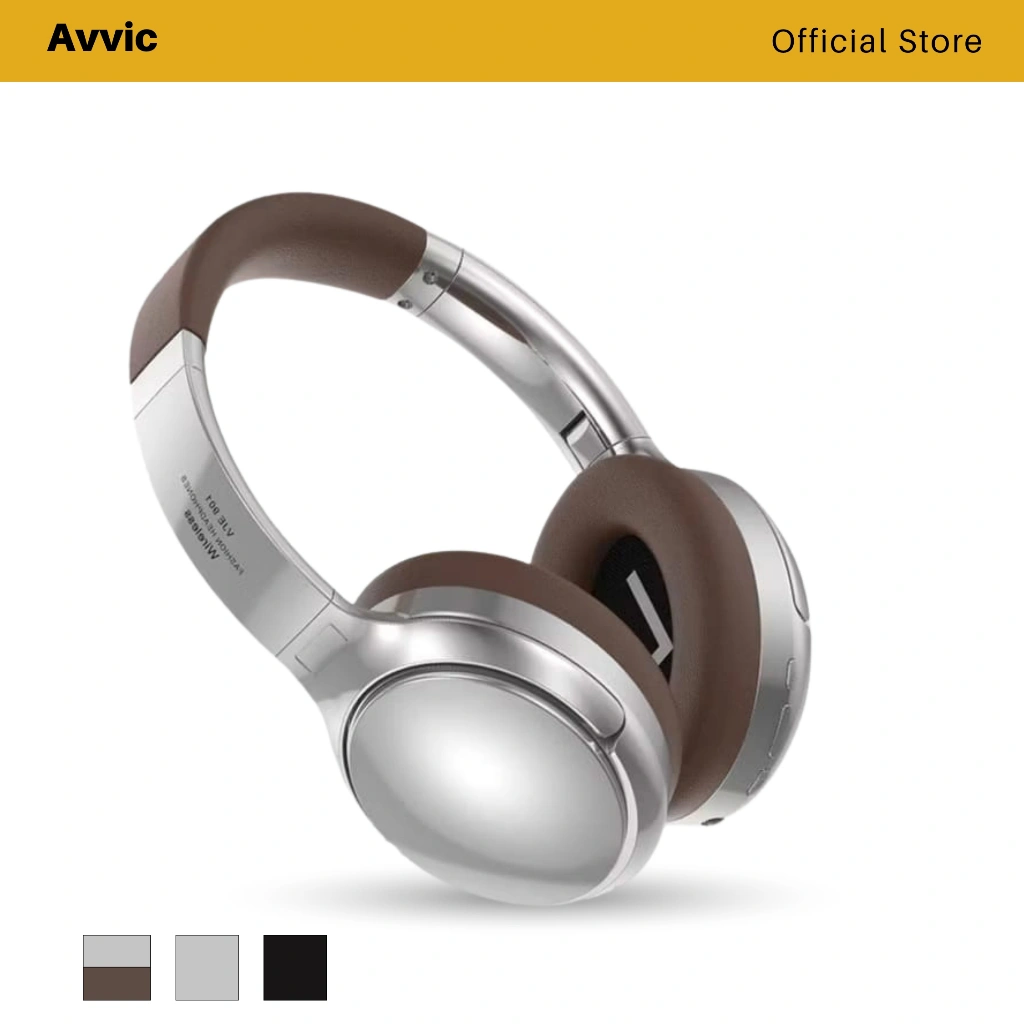 Avvic x VJE901 Headphone Bluetooth Retro Style Wireless Headset Stereo Hifi Sound Music Earphone