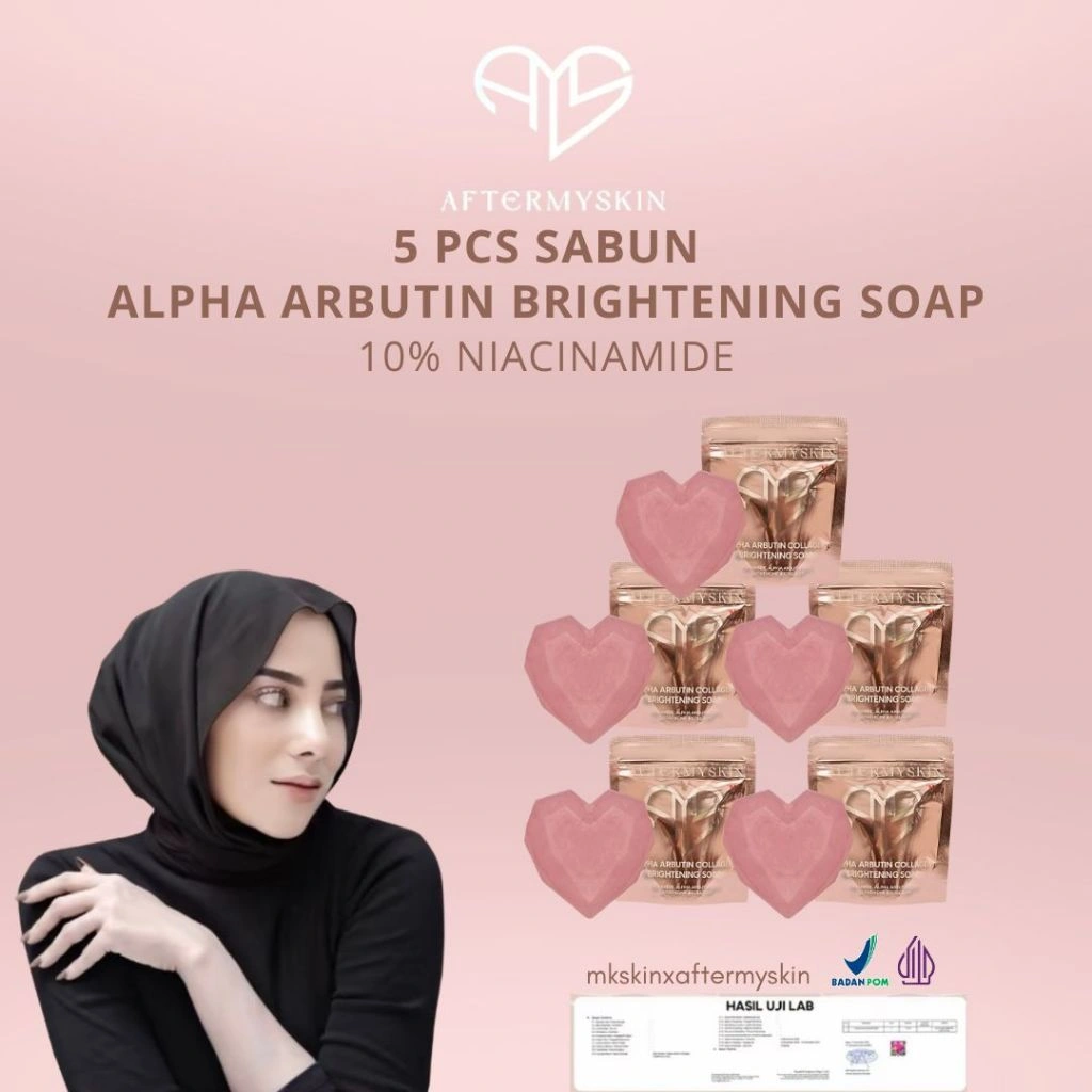 AFTER MY SKIN | ALPHA ARBUTIN BRIGHTENING SOAP | SABUN AFTERMYSKIN