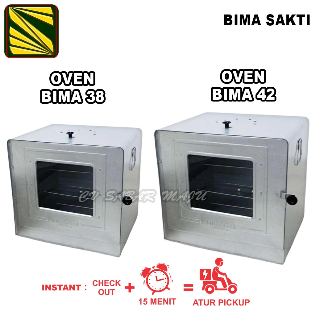 Oven Kompor Alumunium Susun 3, Oven Tangkring 38, 42 Bima sakti