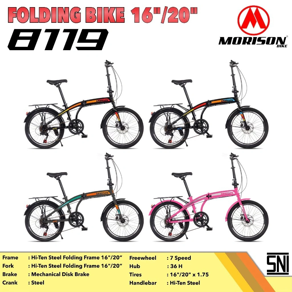 (TERMURAH) Sepeda lipat 16 18 20 evergreen 7 speed 1 speed mortein 123 122DB antis pacific fastron new phoenix 6651 ax morison 8112 8117 8119 8118 gx  foster 5507 mazara 2288 SR 2266 MG rem cakram disc brake discbrake folding bike sepeda anak remaja dewa