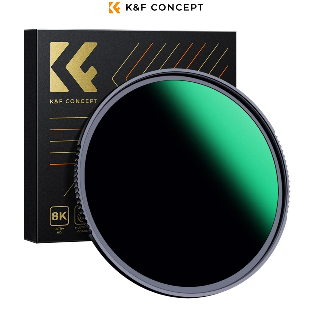 K&F Concept ND Filters ND1000 Filter Lensa 28 Multi Layer Coatings Waterproof Scratch Nano-X Series
