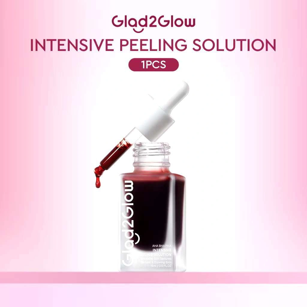 [SALE] GLAD2GLOW AHA BHA PHA Intensive Peeling Solution Serum Lactic Acid Serum Exfoliasi Wajah