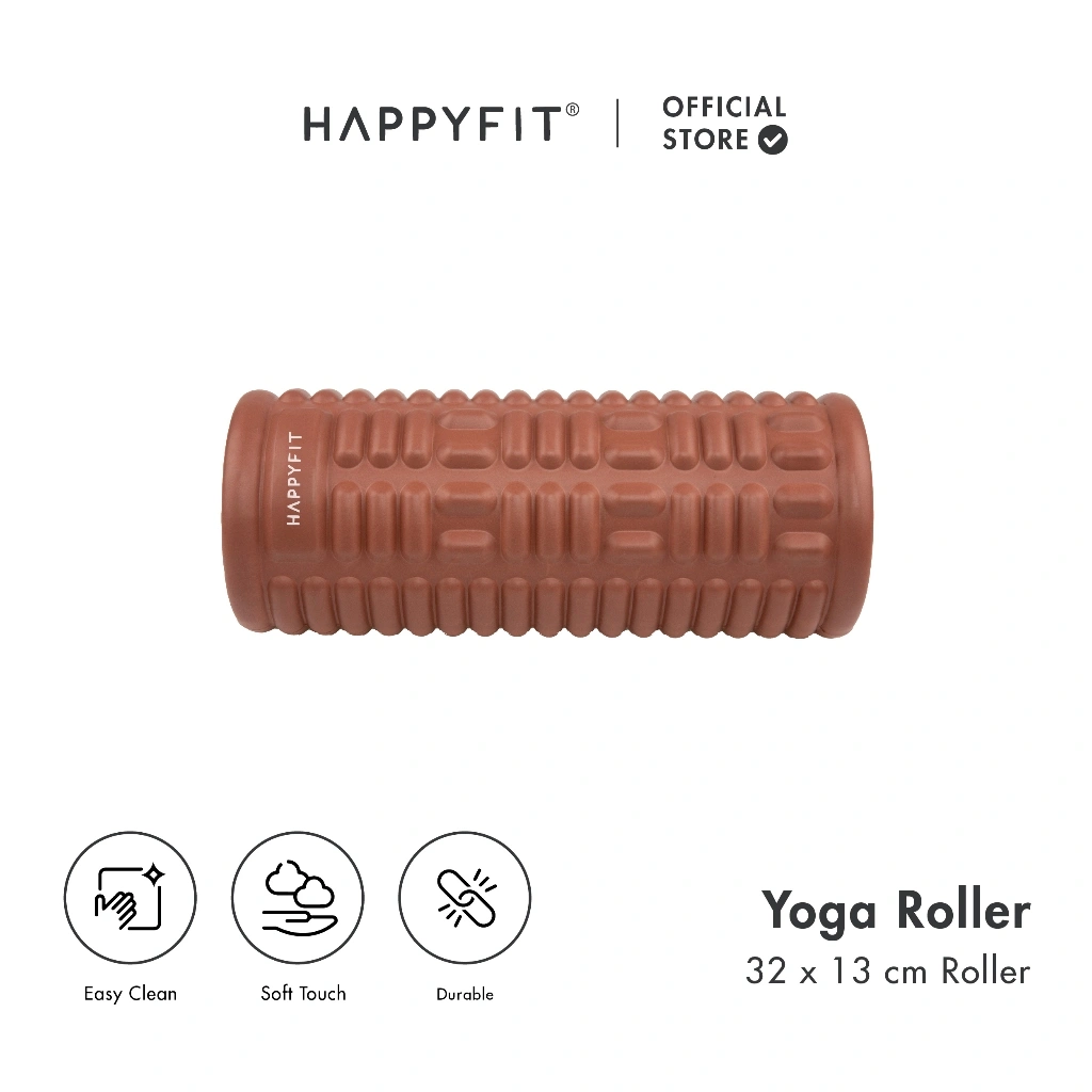 HAPPYFIT - Yoga Roller / Foam Roller Yoga Massage