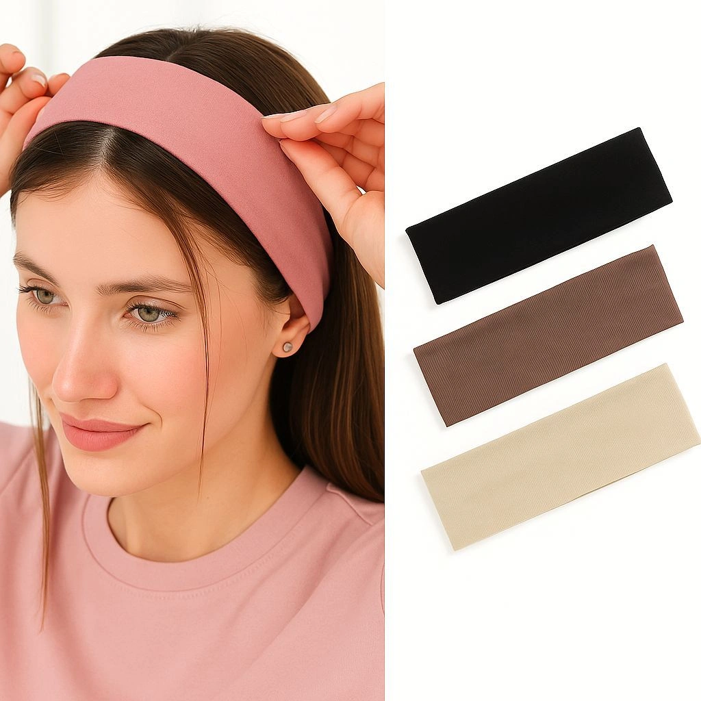 Headband Korean Style Bando Y2k Bandana Sport wanita