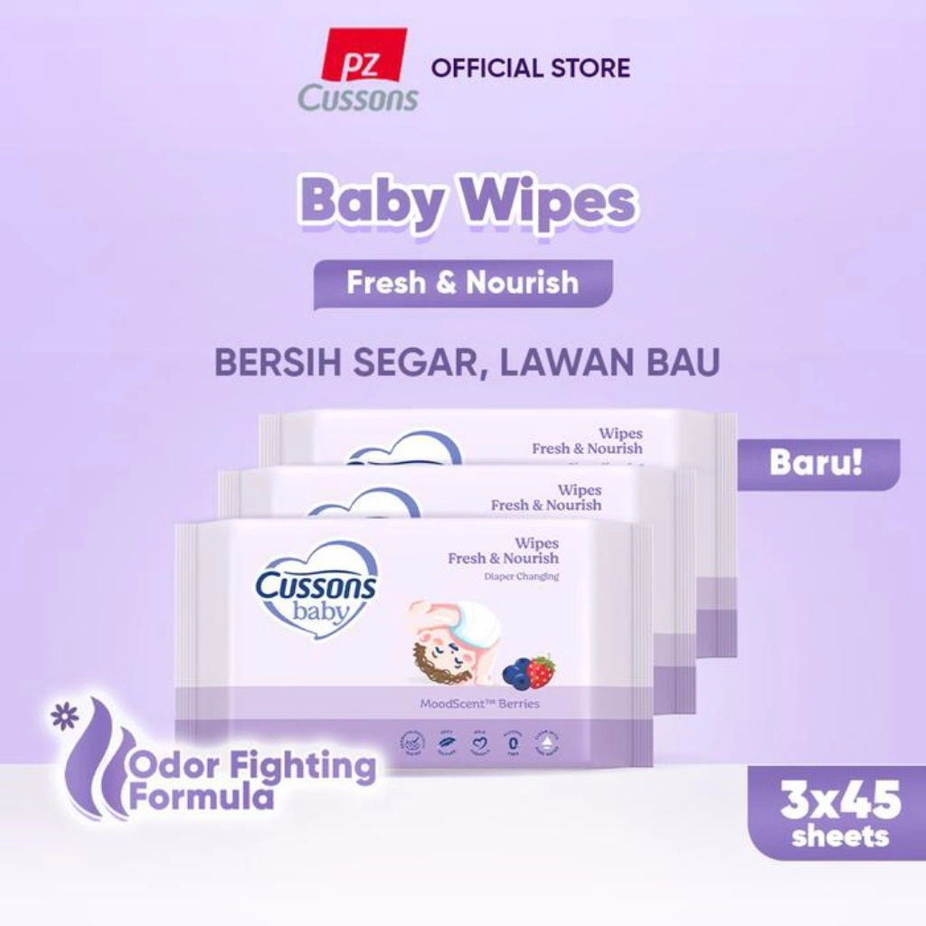 Cussons Baby Wipes|Tisu Basah Bayi Beli1Gratis2