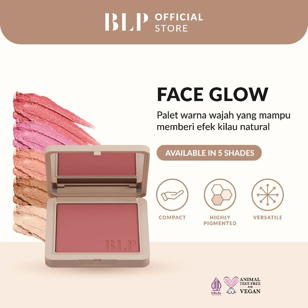 BLP - Face Glow - 4.5g - Blush On / Bronzer / Highlighter