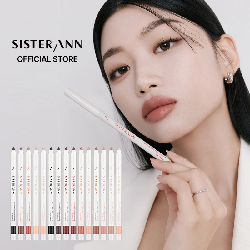 [SISTER ANN] Double Effect Waterproof Eye Pencil – Eyeliner Pensil / 24 Jam Tahan Lama / Anti Luntur