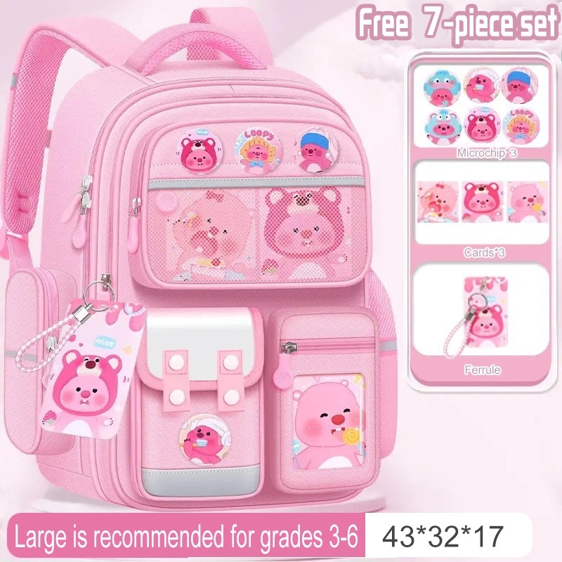 [ Free Bonus ] Tas Sekolah loopy Anti Air / Tas Anak