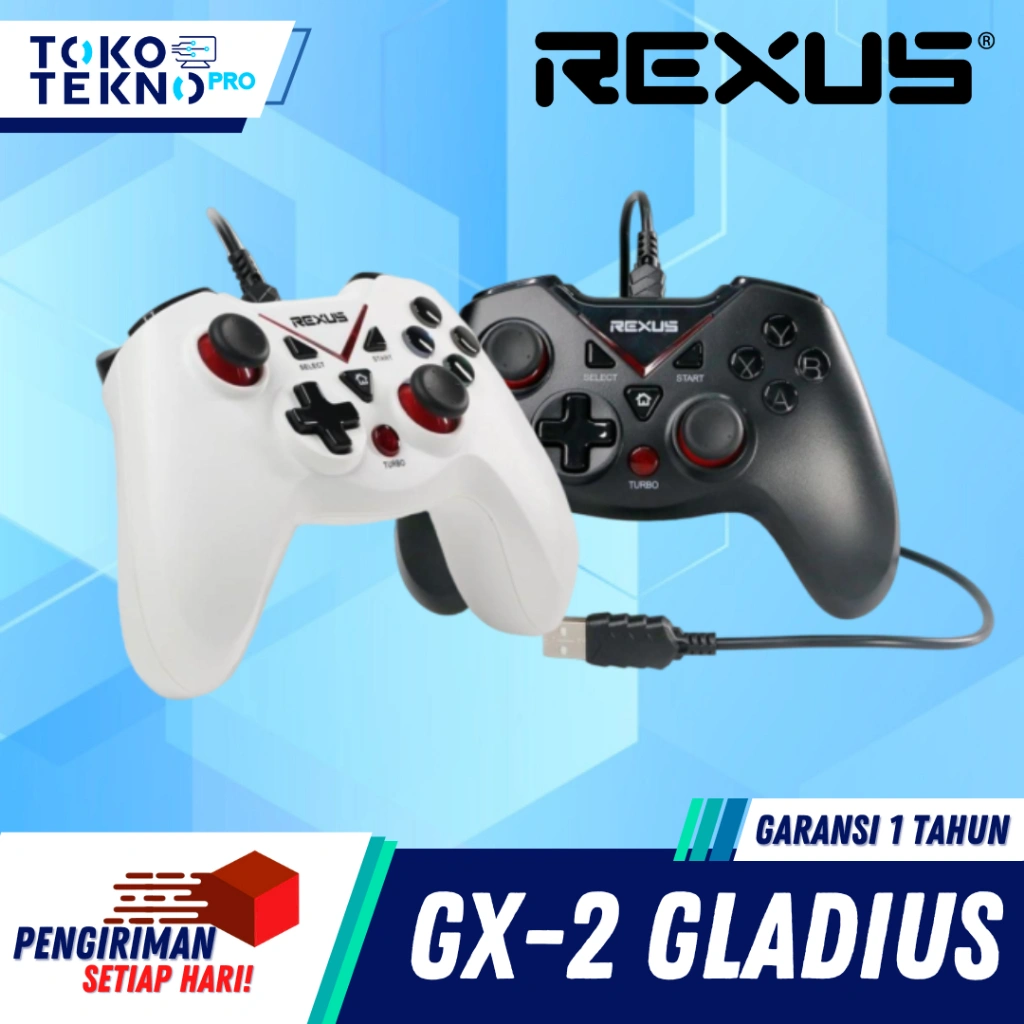 Rexus GX2 Gladius Joystick Pro Gaming Gamepad