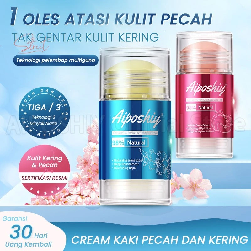 Aiposhiy Krim Kaki Cream Kaki Pecah Dan Kering Foot Cream Moisturizing Krim Tangan Perawatan Kaki Kering Dan Kusam Pelembab Kaki Kering Dan Kasar Perawatan Kaki Untuk Mulus
