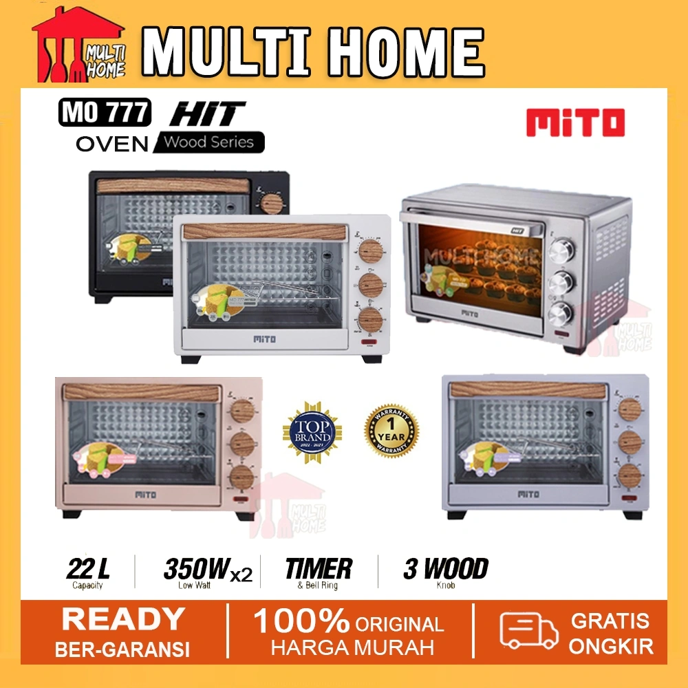 OVEN MITO MO 777 HIT OVEN 22L - OVEN LISTRIK MO 777
