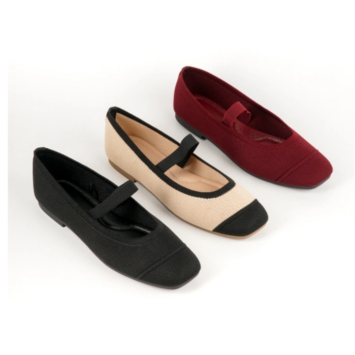 Blow Gia Mary Jane Flats Knit BLWF 0040