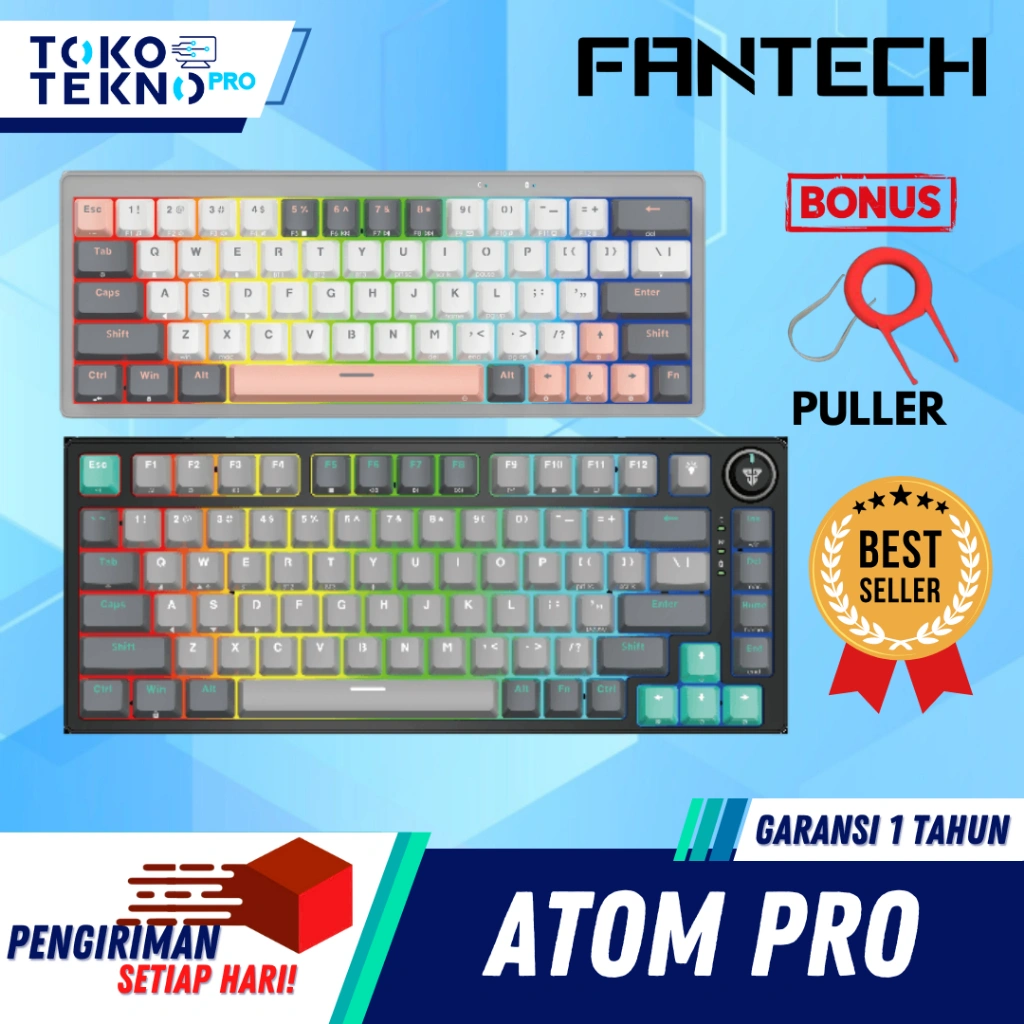 Fantech ATOM PRO 63/83/96 SERIES Wireless Keyboard Mechanical Gaming