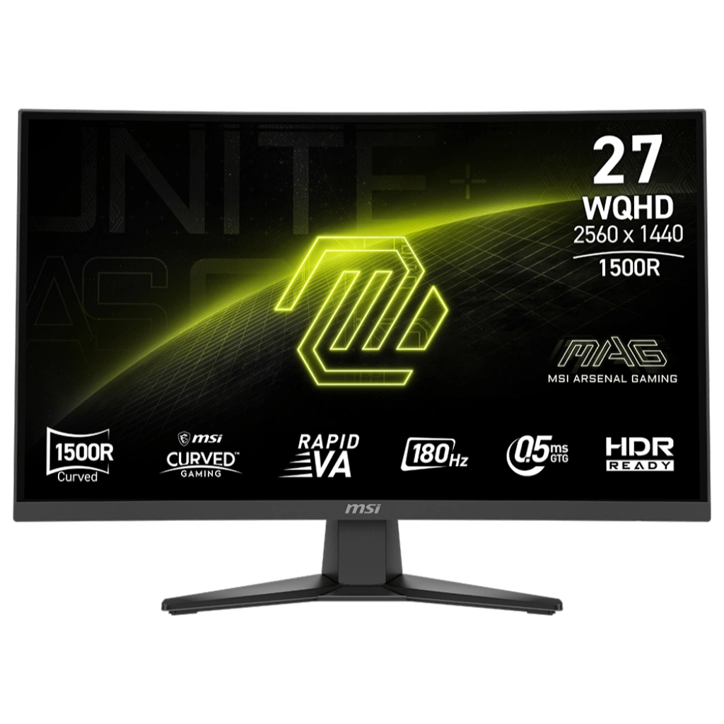 MSI Monitor LED MAG 275CQF E18 - Curved WQHD 27"Inc