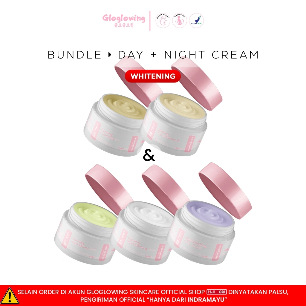 GLOGLOWING Day + Night Cream Whitening