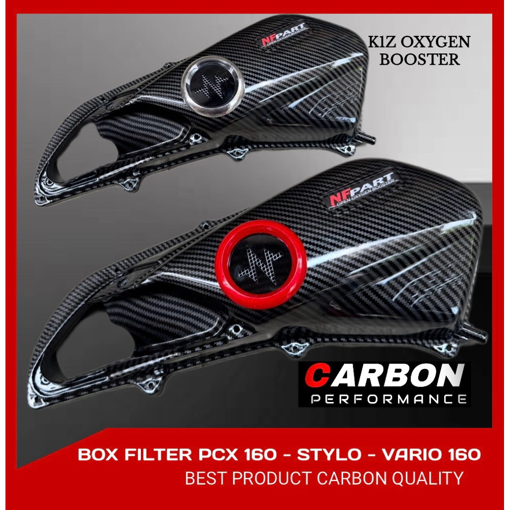 CORONG UDARA TUTUP FILTER PCX 160 CARBON CORONG DONAT K1Z ⬛️ corong udara carbon tutup filter pcx 160 carbon performance K1z stylo 160 CORONG UDARA PCX 160 CORONG UDARA STYLO