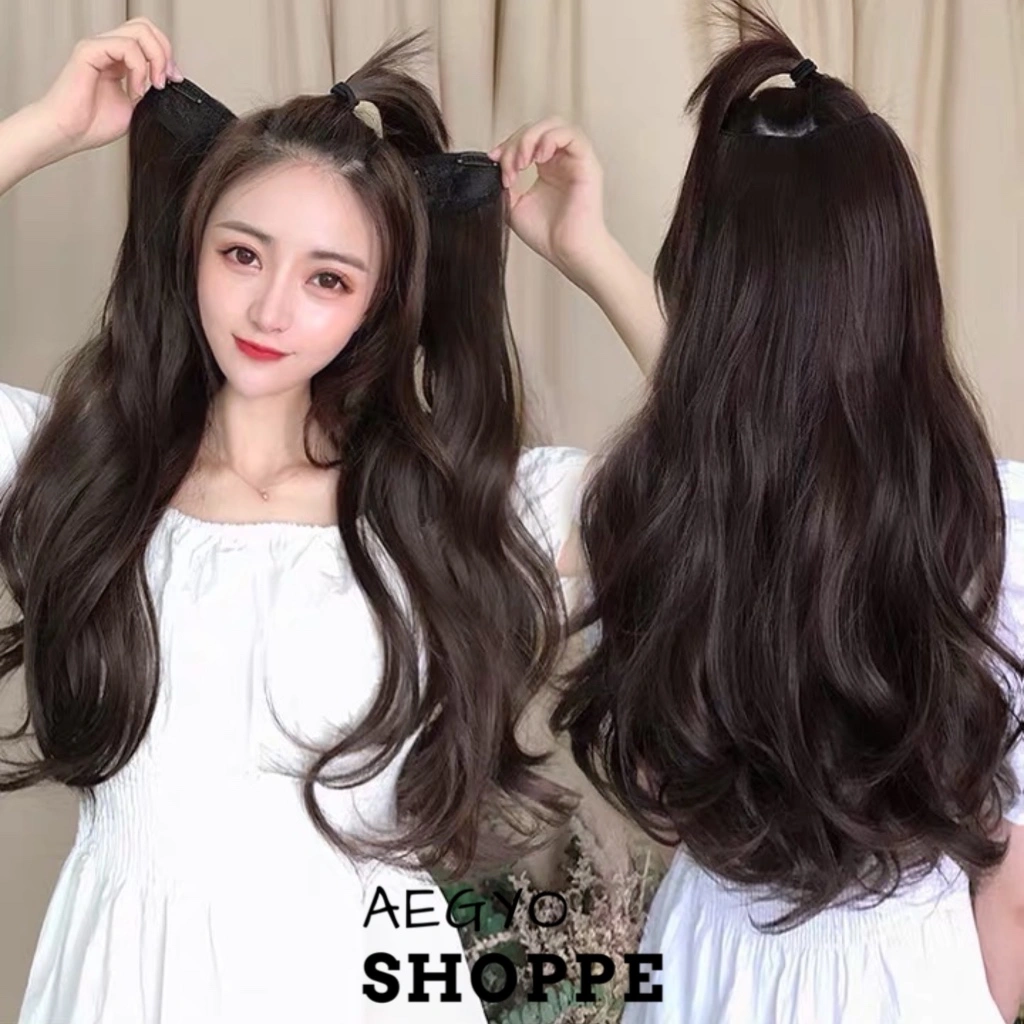 AEGYOSHOPPE - Hairclip korean wave Wavy Ombak 60 / 50 / 70 cm 022W / 888W / 845W / 022XW