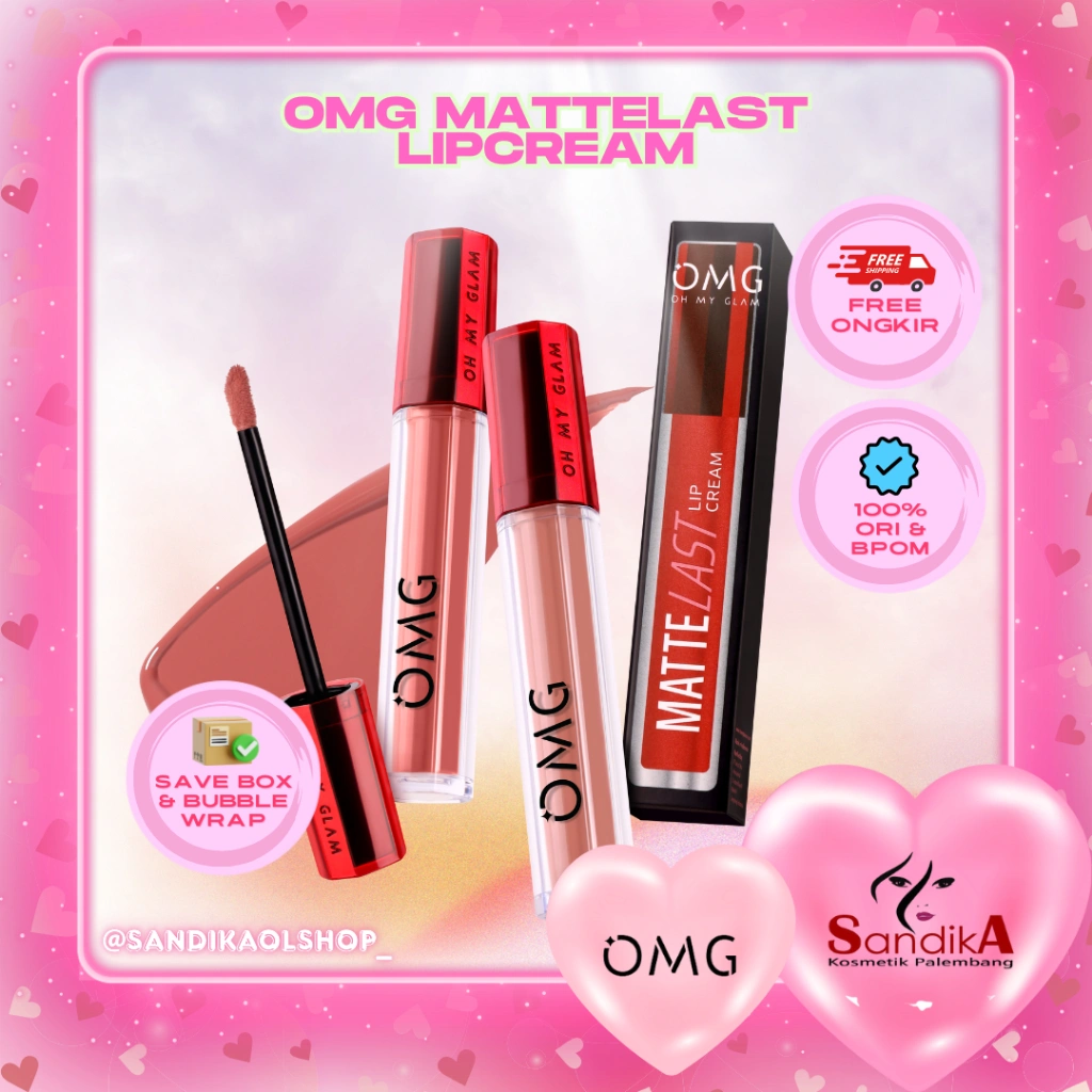 OMG OH MY GLAM Mattelast Lip Cream