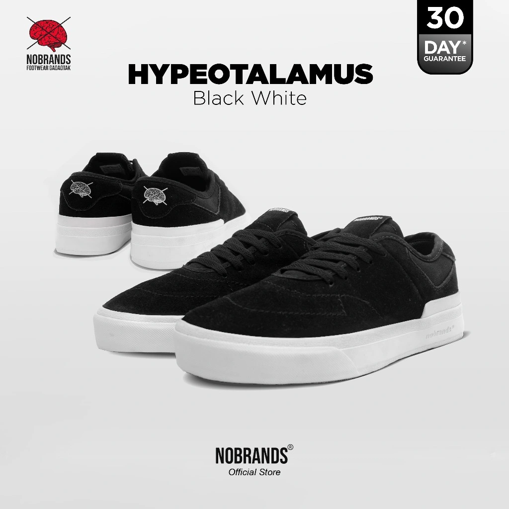 NoBrands Footwear - Sepatu Suede Hypeotalamus Full Suede #LocalPride - Sepatu Sneakers Pria Wanita