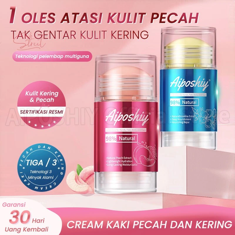 Aiposhiy Cream Kaki Pecah Dan Kering Foot Cream Moisturizing Krim Tangan Perawatan Kaki Kering Dan Kusam Pelembab Kaki Kering Dan Kasar Perawatan Kaki Untuk Mulus