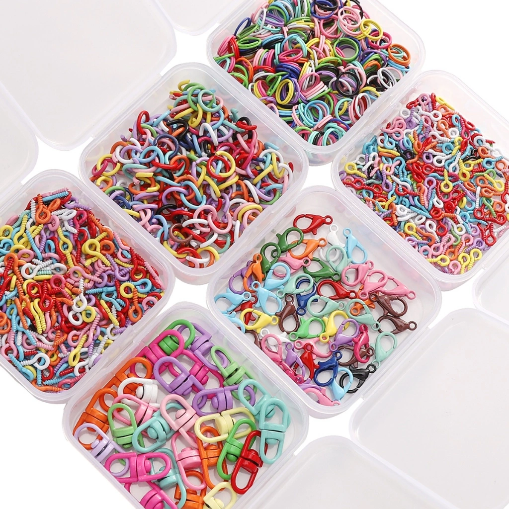 [1 SET ISI BANYAK] Aksesoris Gantungan Kunci Alloy - Untuk DIY & Handmade