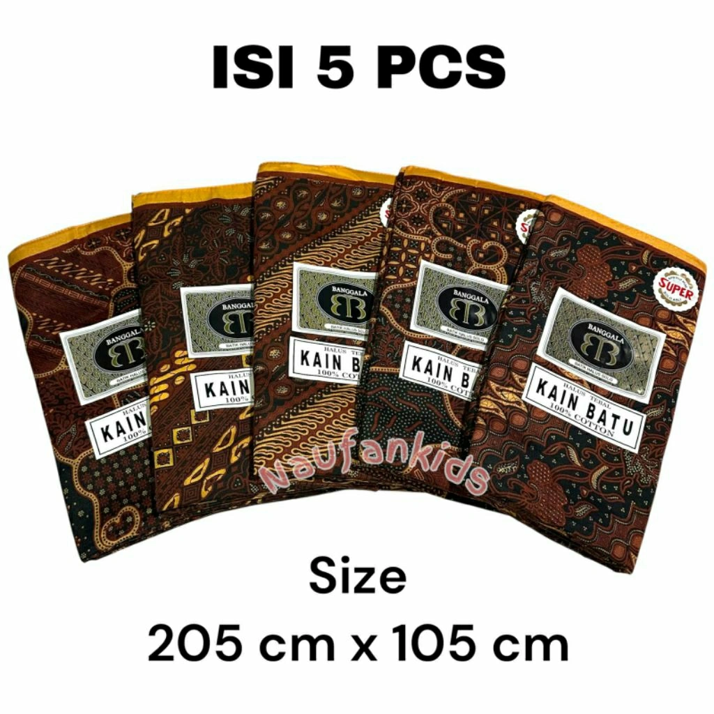 PAKET HEMAT ISI 5 PCS KAIN PANJANG SOGA , KAIN JARIK , KAIN PANJANG PERSALINAN IBU HAMIL , KAIN PANJANG MELAHIRKAN