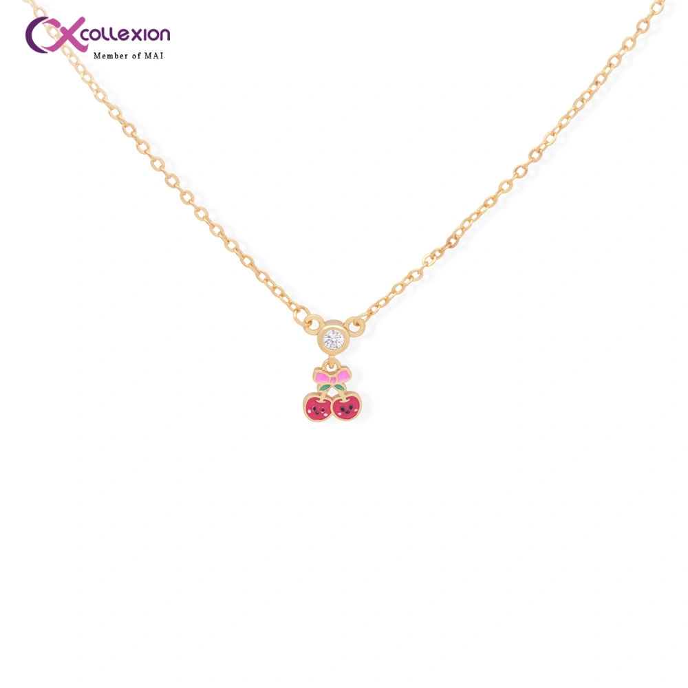 Collexion Cherrilyn Kalung Anak Lapis Emas Gold Plated Necklace Gold 0811250008