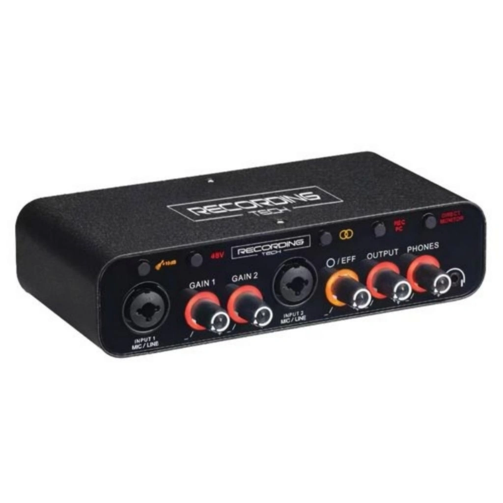 Recording Tech RT-SC220 - Professional High Fidelity 32bit-384KHz USB Audio Interface