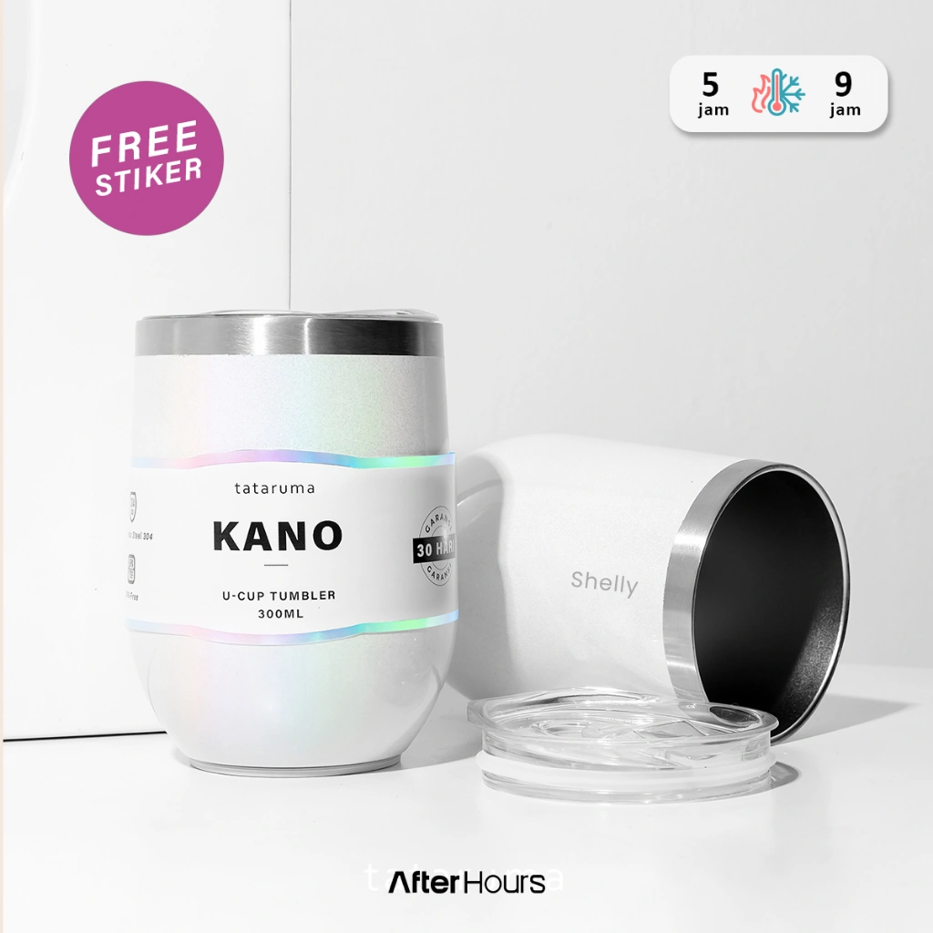 AFTER HOURS Kano Hologram - Tumbler SPECIAL EDITION Unicorn Tahan Panas Dingin Stainless Steel 304 Anti Bocor TATARUMA