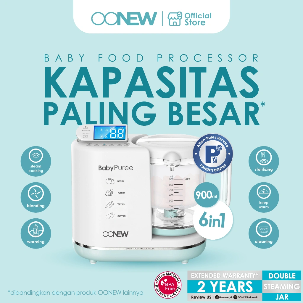 BabyPuree by OONEW - Michelin Series - Green Honeydew