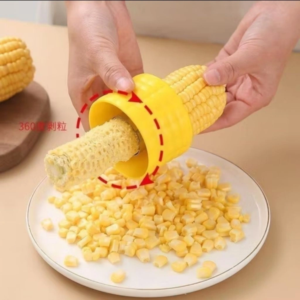 Serutan Jagung Alat Pengupas Jagung Corn Peeler Bentuk Bulat Model Putar