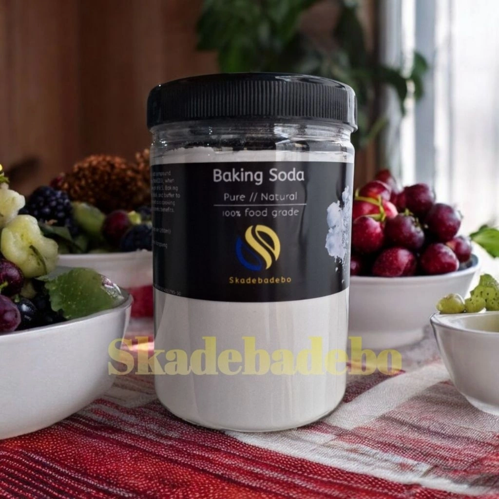 SKADEBADEBO BAKING SODA HALAL FOOD GRADE NATURAL 100% PURE BAKING SODA 700gr Kemasan Toples