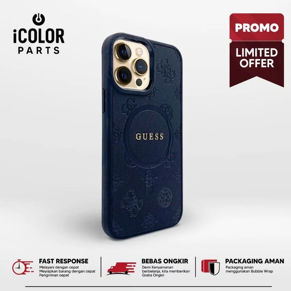 Casing iPhone GUESS MAGSAFE Premium