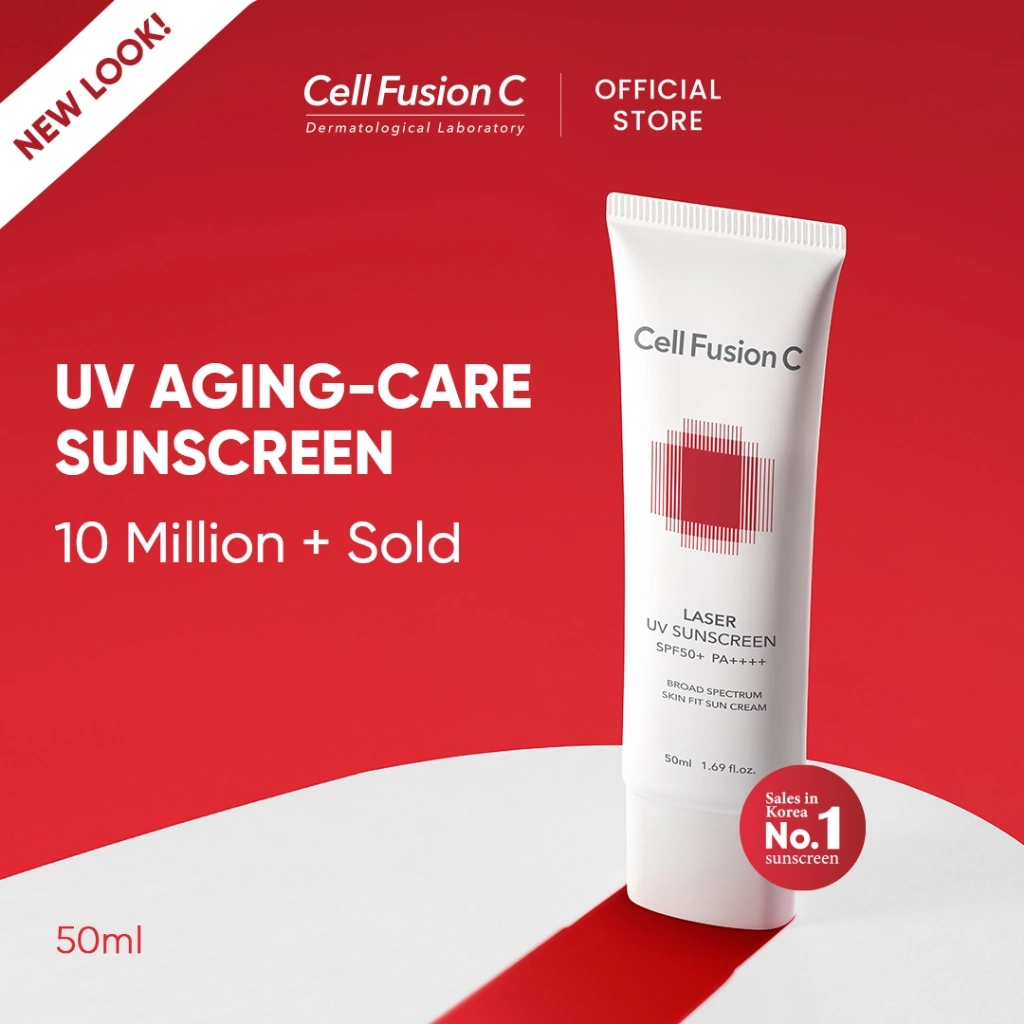 CELL FUSION C - Laser UV Sunscreen SPF 50+ PA+++ | Korea’s No.1 Hybrid Sunscreen (Mixed Physical & Chemical Sunscreen)
