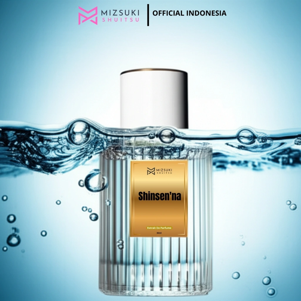Mizsuki Shuitsu Shinsen'na Extrait De Parfum 30ML - Parfum Pria Wangi Tahan Lama Long Lasting