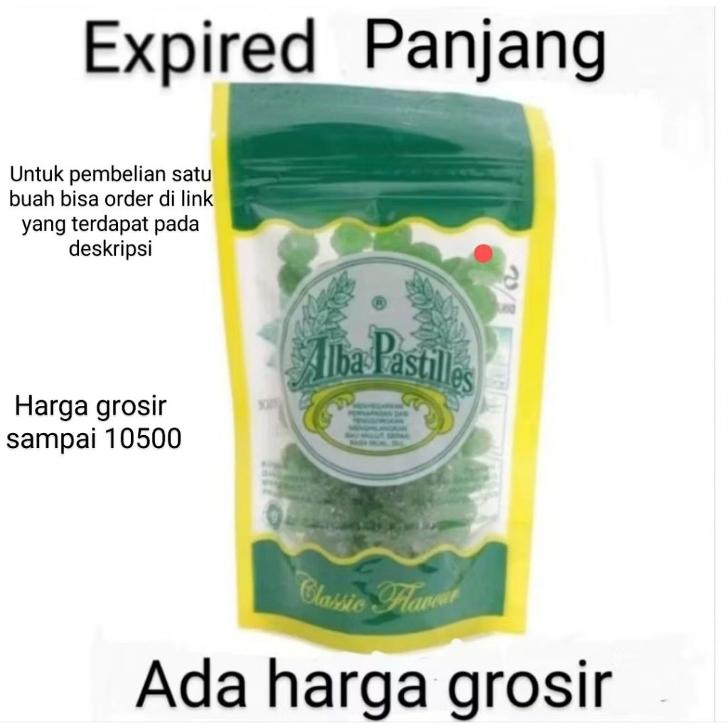 Permen Alba pastilles  Permen Alba pastiles  Permen mint permen minyak kayu putih
